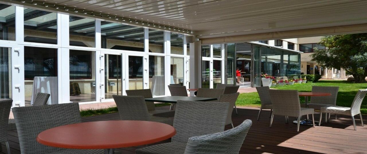 Hospedium Hotel Europa Centro Magaz De Pisuerga Exterior foto